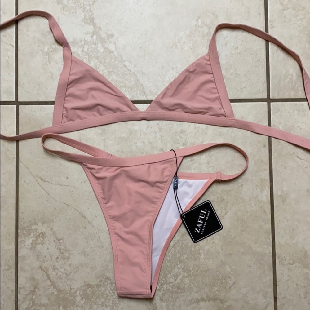 light pink bikini